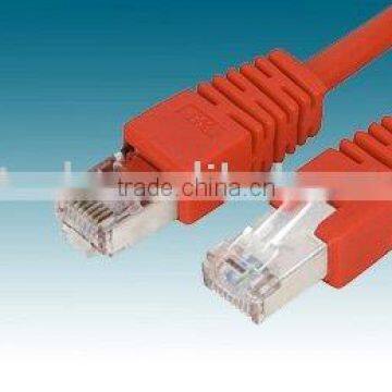 red colour bare copper UTPCAT5E patch cord