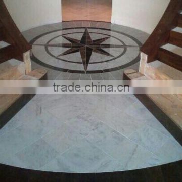 lobby marble design, marble polishing waterjet marble, water jet marble round mosaic                        
                                                Quality Choice