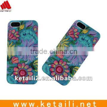 Attractive phone shell for iphone 5 ,water imprint