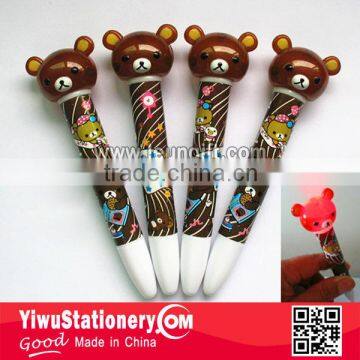 funny christmas flashing pen for gift