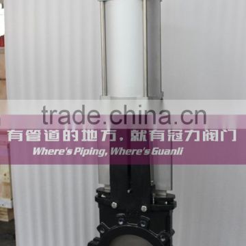 Lug Ductile Iron Pnuemaitc Knife Gate Valve