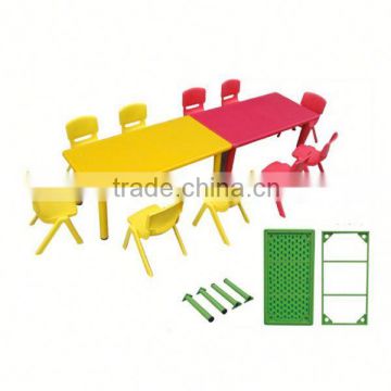 double table and chair