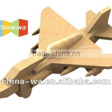 2012 new wood model toy fighter plane