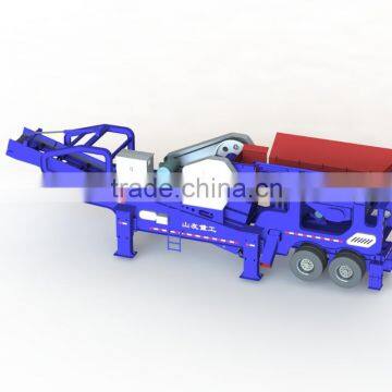 High quality china stone crusher,mobile jaw crusher machine