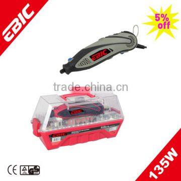 135W 3.2/2.4/1.6mm Rotary tool kit-Electric Mini Grinder (DC-135D-3)