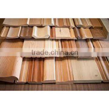 Customized pine wood moulding supplier