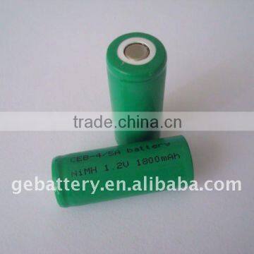 ni mh battery cell 1.2v1800mah