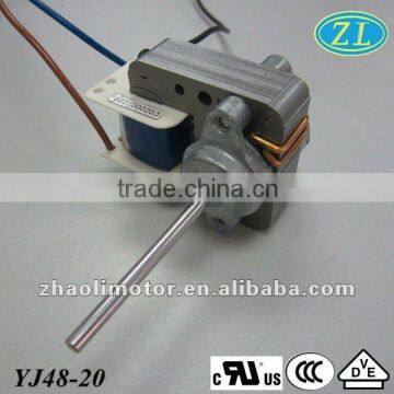 Motor electric Asynchronous motorYJ48-20:electric motor specifications for humidifier, heater fan,oven,air conditioner