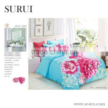 100% reactive print big flower design romantic bedsheets fabric                        
                                                Quality Choice