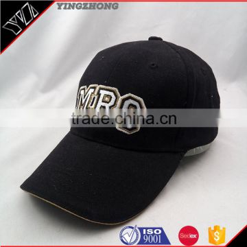 Wholsale OEM best quality applique baseball hats and caps