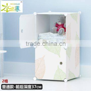 DIY Portable Bedroom Corner Plastic Clothes Wardrobe Box photo-6