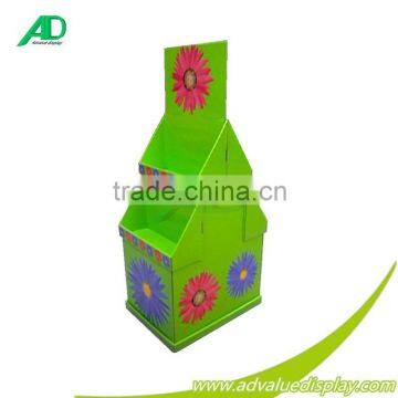 Pos Cardboard Pallet displayFor Korea pickled vegetable, Supermarket Beverage units Corrugated Paper