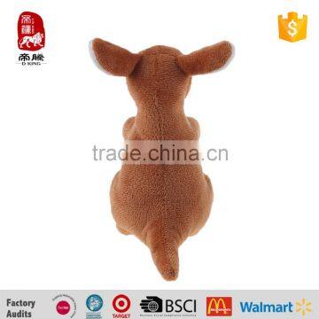 Cute Lifelike Kangaroo Plush Stuffed Toy photo-3