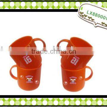 Plastic kids mug water cup drinking cup cartoon mugLX880001