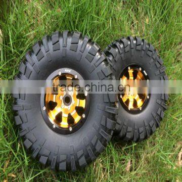 New KYX rc Car 2.2 Wheels Billet Processing for 1/10 Axial Wraith