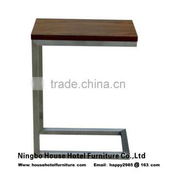 Laminate Top C Table With Stainless Steel
