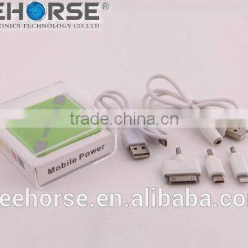 Hot selling,power bank pvc polymer power bank 2600mah