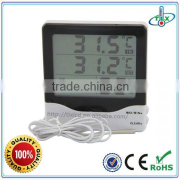 Thermometer For Indoor And Outdoor / Digital Hygrometer Clock