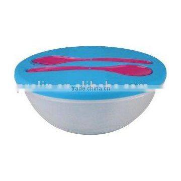 salad bowl w/2pc tongs