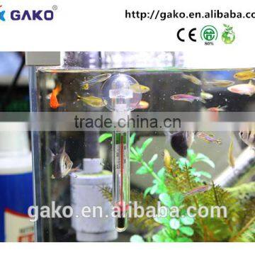 mini waterproof aquarium fish tank thermometer with suction cup