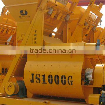 high quality js3000 twin shaft electric concrete mixer