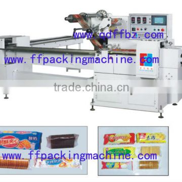 Single Row Biscuit On Edge Packaging Machine