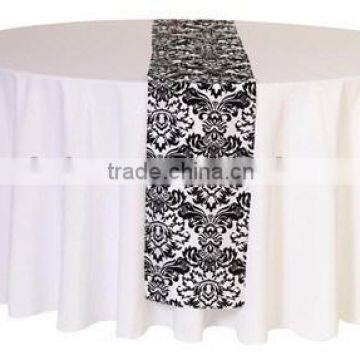 Hot Selling Beautiful Jacquard Table Runner Pintuck Table Runner Wedding Banquet photo-2