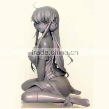 Resin 3d sexy girl cartoon toy prototypes