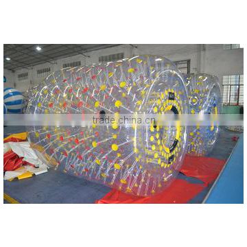 Factory price 1.0m pvc Inflatable Water Roller Ball for commercial use