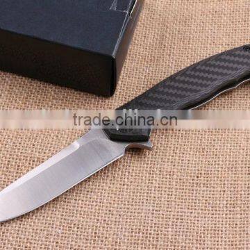 OEM carbon fiber material outdoor rescue pocket knife