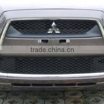 mitsubishi asx grille frame ,ABS chrome front grille mesh for asx 2012+