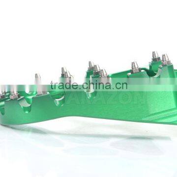 57mm Width CNC Aluminium MX Offroad Foot Pegs Footrest For KAWASAKI KXF250 KXF450 2007 08 09 10 11 12 2013 photo-4