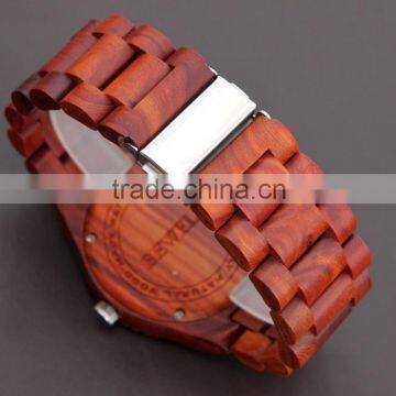 2014 New Fashion Gifts Handmade Wood Watch for Ladies Vintage Wood Watch With Quartz Movement in Large Stock photo-6