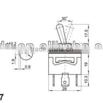 Toggle Switch/9 Pin Toggle Switch,small Toggle Switches,toggle Switch Cap photo-2