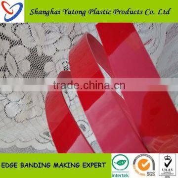 rv Furniture Plastic Shelf Edge for Plywood Board