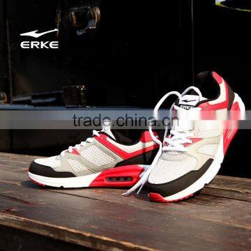ERKE Wholesale Dropshipping Retro Style Lightweight Breathable Mesh Upper Brand Half Air Mens Running Shoes photo-6