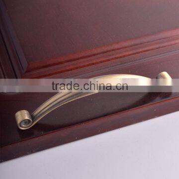 128mm new fashion antique bronze arched european style cabinet kitchen closet handle