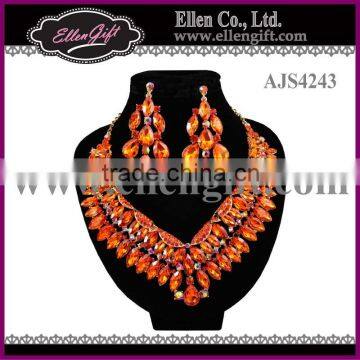 African Popular Necklace Jewelry Set AJS4243