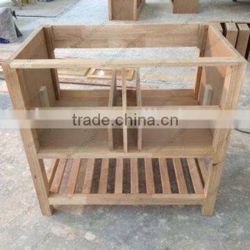 Gloss Espresso Hotel Bathroom Vanity With Double Sinks photo-3