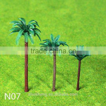 Miniature palm trees building model scale trees