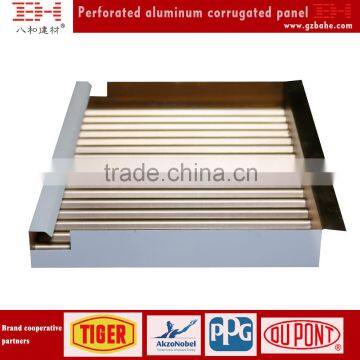 Building materials metal sheet aluminum corrugated panel