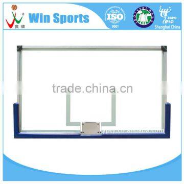 Laminated safe glass basketball backboard