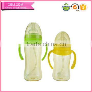 2016 latest items nontoxic ppsu bottle for baby feeding products easy to grip