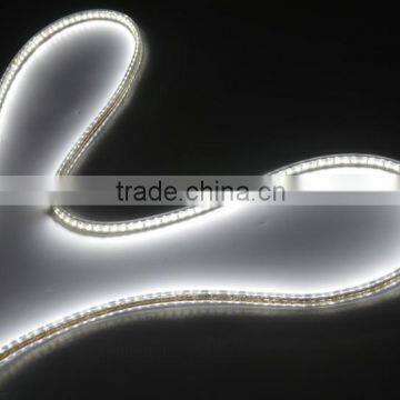 Outdoor Waterproof 220V AC Flex IP65 Tube Around 5050 Led Strip photo-4