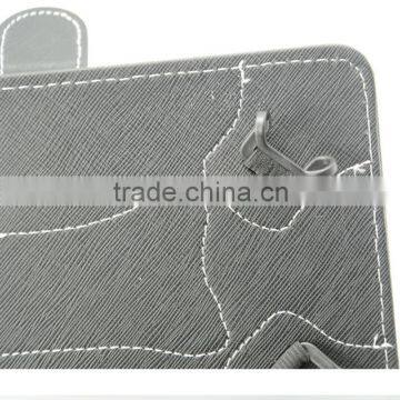 New Arrival Universal Leather Flip Tablet Case With Keyboard Low Price Cheap Guangzhou photo-4