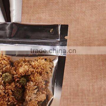 Transparent Aluminium Foil Tea Bag With Zipper Top for Wholesale photo-3