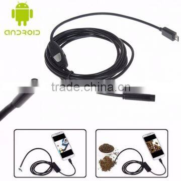 5mm Lens 5M Android Phone Endoscope Inspection Borescope LED Camera