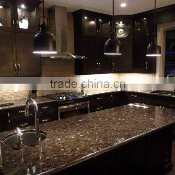 Luxury ready to assemble solid wood kitchen furniture