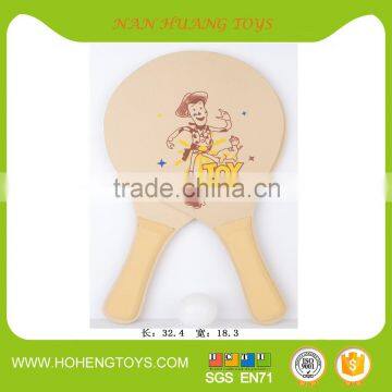 Toy wooden racket wood racket wood toys