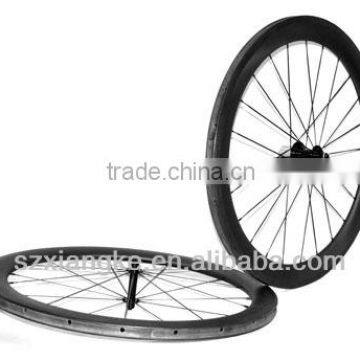 2014 56MM CLINCHER CARBON WIDER WHEELS